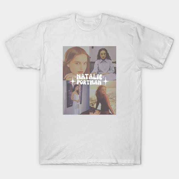 groovy aesthetic natalie portman (perfect for your average padme amidala stan) • star wars cast collection T-Shirt by shopanniekat